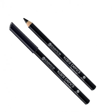 Delineador de ojos Essence Kajal Pencil Eyeliner Tono 01 Black