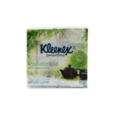Pañuelos Kleenex Aromaterapia aromas milenarios 4 paquetes