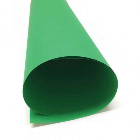 Pliego de cartulina verde 65x50 cm