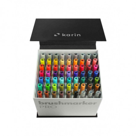 Mega Box Karin Markers 60 rotuladores + 3 Blender