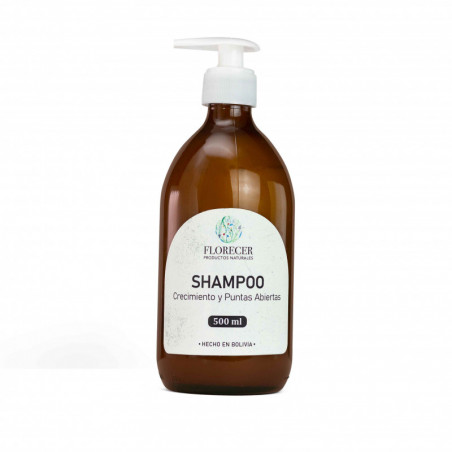 Shampoo FLORECER Crecimiento y puntas abiertas 500 ml