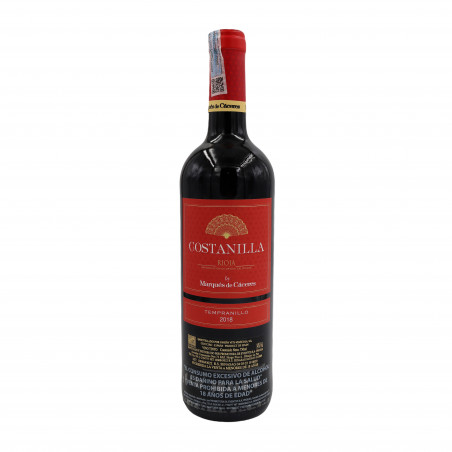 1. Vino Marqués de Cáceres Costanilla Rioja Tempranillo 750 ml