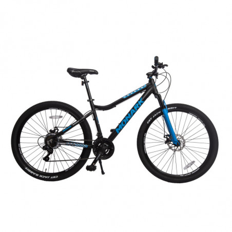 1. Bicicleta Monark Mirage Advanced 27.5" negro y azul