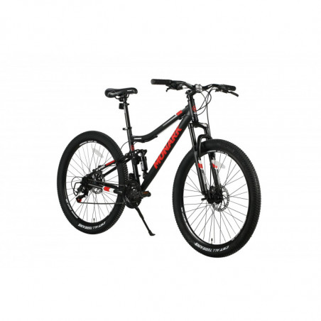 1. Bicicleta Monark Canyon 27.5" negro y rojo
