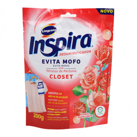 Deshumidificador de closet Limppano Inspira evita moho floral 200 g (CONSULTA DISPONIBILIDAD Y PRECIO FINAL POR WHATSAPP)