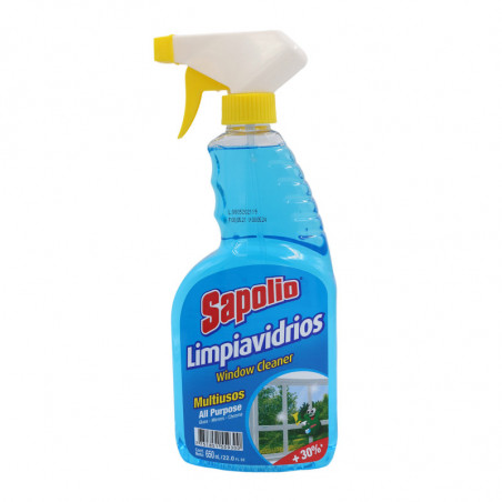 01. Limpiavidrios Sapolio multiusos 650 ml (CONSULTA DISPONIBILIDAD Y PRECIO FINAL POR WHATSAPP)
