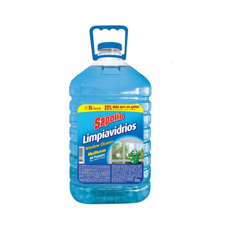 1. Limpiavidrios Sapolio multiusos 5 L (CONSULTA DISPONIBILIDAD Y PRECIO FINAL POR WHATSAPP)