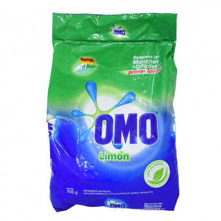 Detergente Omo Limón 700 g (CONSULTA DISPONIBILIDAD Y PRECIO FINAL POR WHATSAPP)