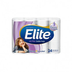 Pack x 24 Papel higiénico Elite Ultra renovado
