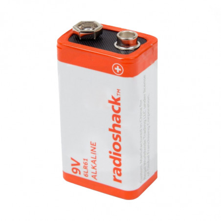 Batería alcalina RadioShack 9 V