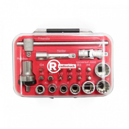 Caja de desarmadores RadioShack 23 piezas (CONSULTA DISPONIBILIDAD Y PRECIO FINAL POR WHATSAPP)