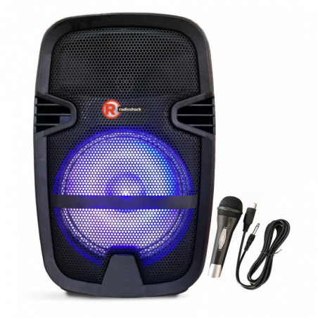 Parlante Bluetooth RadioShack batería recargable 8 '' con micrófono (CONSULTA DISPONIBILIDAD Y PRECIO FINAL POR WHATSAPP)