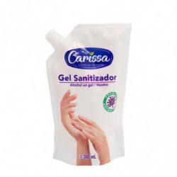Gel sanitizador Carissa neutro 300 ml