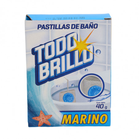 Pastilla de baño Todo Brillo marino 40 g (CONSULTA DISPONIBILIDAD Y PRECIO FINAL POR WHATSAPP)