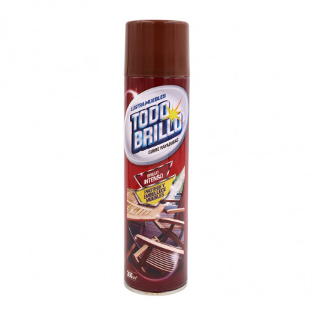 Aerosol lustra muebles Todo Brillo 360 ml (CONSULTA DISPONIBILIDAD Y PRECIO FINAL POR WHATSAPP)