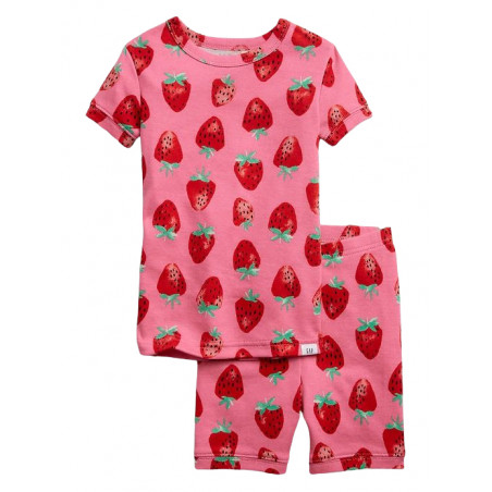 Pijama strawberry GAP para niños de 4 a 5 años