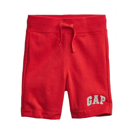 Short con cordones falsos GAP rojo para niños de 4 a 5 años