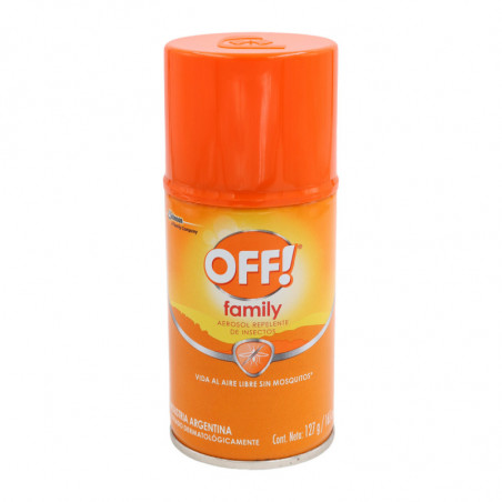 1. Repelente en aerosol OFF Family 127 g