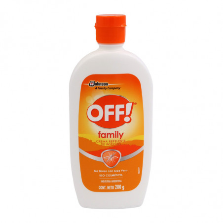 Repelente en crema OFF Family 200 g (CONSULTA DISPONIBILIDAD Y PRECIO FINAL POR WHATSAPP)