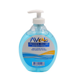 Alcohol en gel antibacterial Aval ocean 380 ml