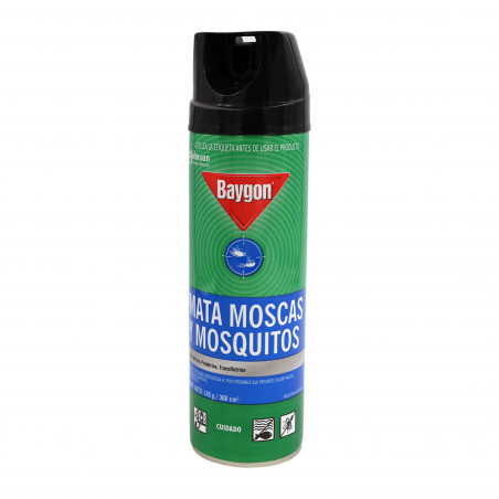 Insecticida Baygon mata moscas y mosquitos 185 g