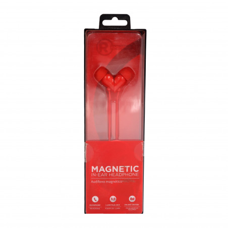 1. Auriculares magnéticos RadioShack rojos (CONSULTA DISPONIBILIDAD Y PRECIO FINAL POR WHATSAPP)