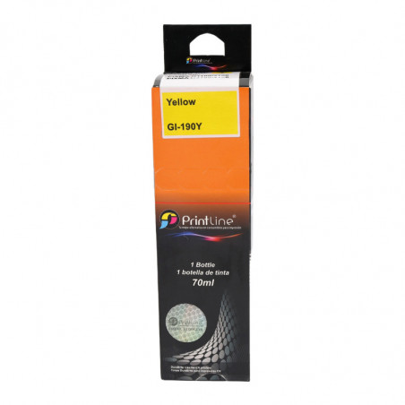 Repuesto de tinta para impresora Printline GI 190 amarillo 70 ml (CONSULTA DISPONIBILIDAD Y PRECIO FINAL POR WHATSAPP)