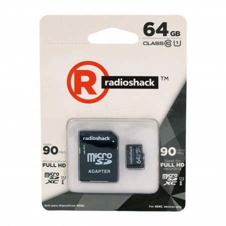 Memoria RadioShack micro SDXC 64 GB