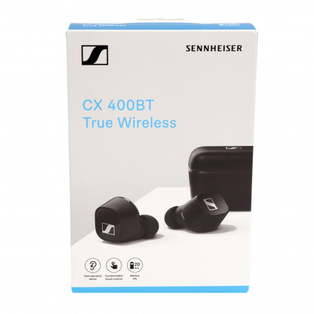 Audífonos inalámbricos In Ear Sennheiser CX 400BT negro