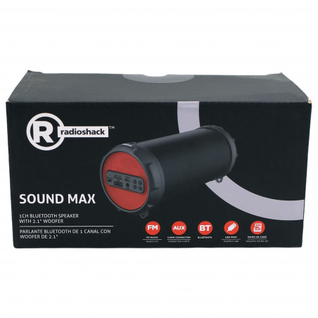 Parlante Bluetooth RadioShack Sound Max con woofer