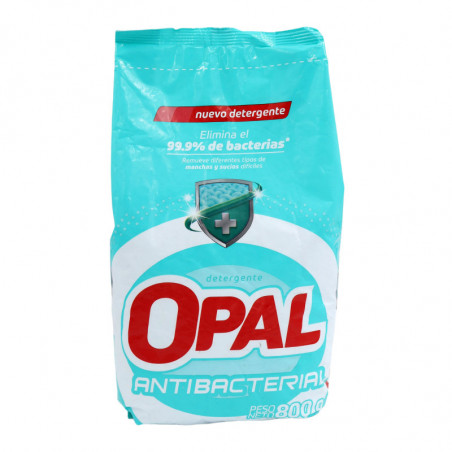 Detergente en polvo Opal antibacterial 800 g