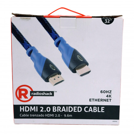 Cable HDMI RadioShack trenzado 4K