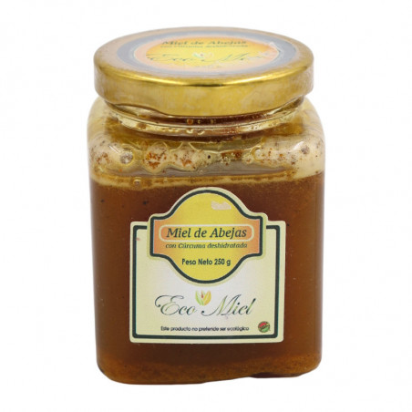 Miel de abeja Eco Miel con cúrcuma deshidratada 250 g