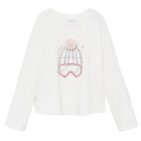 Polera Mango Snow para niña de 5 años (CONSULTA DISPONIBILIDAD Y PRECIO FINAL POR WHATSAPP)