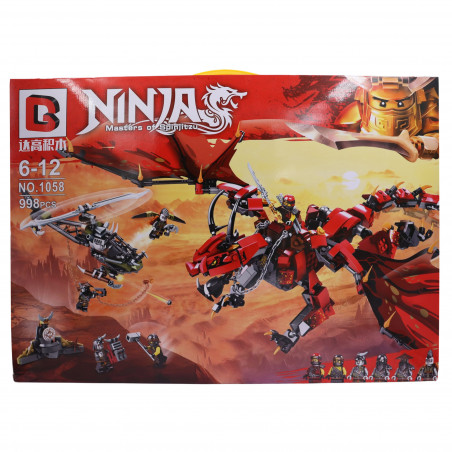 Set juguetes armables Ninjas Maestros de Spinjitsu 998 Piezas (CONSULTA DISPONIBILIDAD Y PRECIO FINAL POR WHATSAPP)