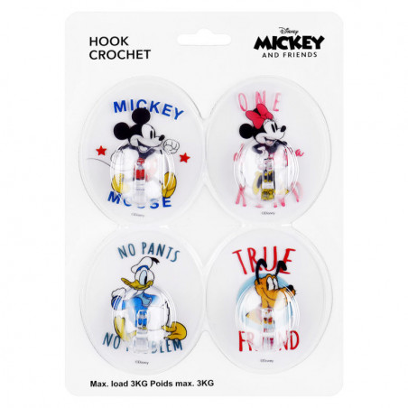 Ganchos redondos de Mickey Mouse