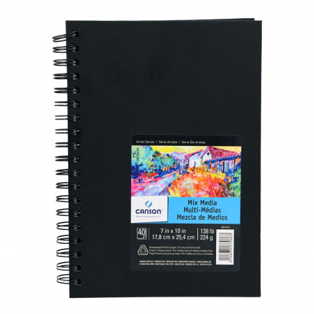 Cuaderno de dibujo Canson Art Book Universal Mix media 40 hojas
