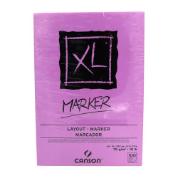 Bloc de papel A4 para Canson Marker 100