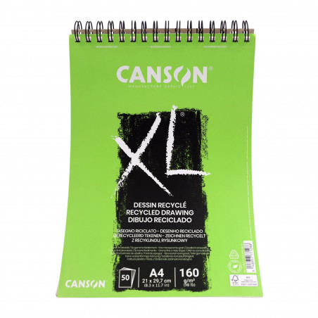 Bloc de dibujo A4 Canson XL 50 hojas