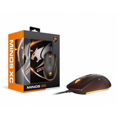 1. Combo Cougar Minos XC mouse y mousepad para gaming