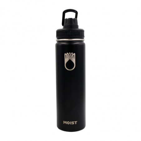 Botella térmica Moist Sport Lid negro 621 ml (CONSULTA DISPONIBILIDAD Y PRECIO FINAL POR WHATSAPP)