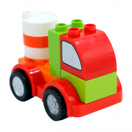 Mini Camión Chiky Poon Transportador de bloques armables 14 cm (CONSULTA DISPONIBILIDAD Y PRECIO FINAL POR WHATSAPP)