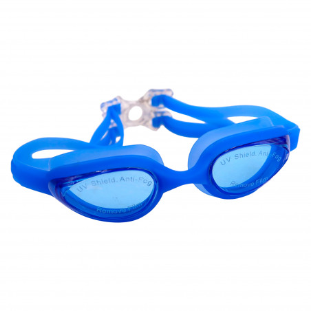 Gafas de Piscinas color azul con tapones para oídos