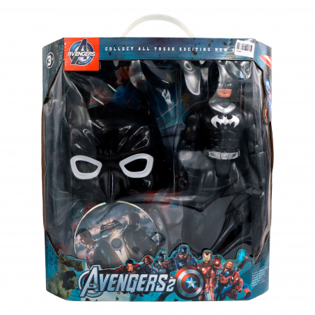 Set Chiky Poon Máscara + super héroe Batman (CONSULTA DISPONIBILIDAD Y PRECIO FINAL POR WHATSAPP)