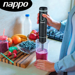 Licuadora de mano 6 en 1 Nappo NEM-023 + 6 accesorios