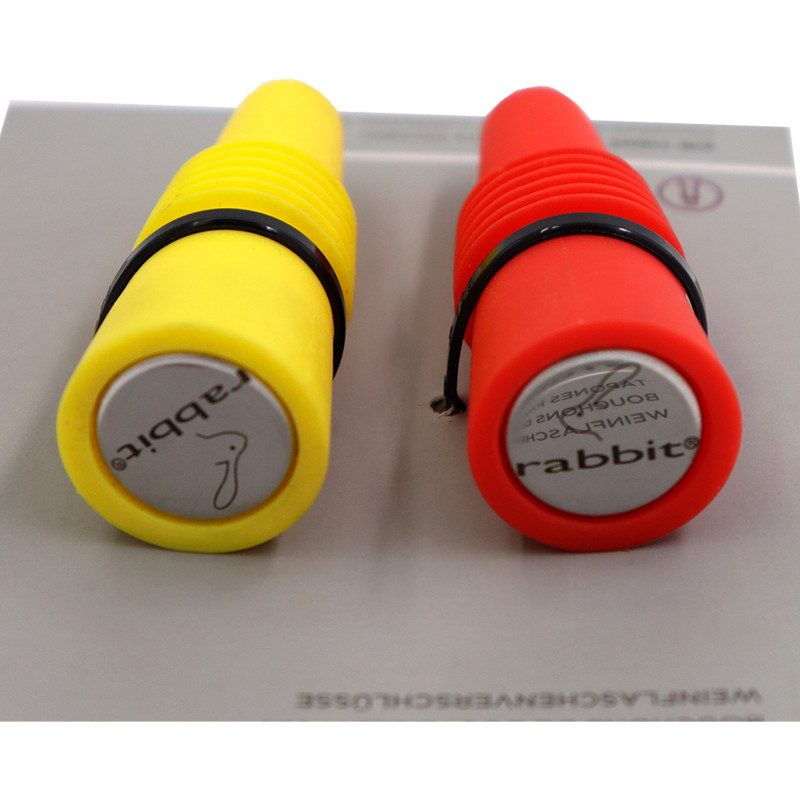 Tapones Rabbit para vinos y bebidas con tapa de agarre