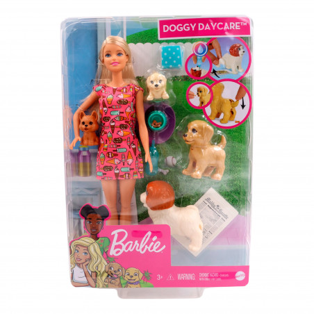 Barbie Mattel con mascota Doggy Day Care