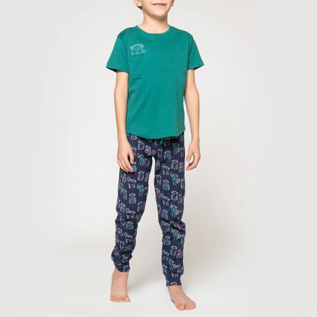 Pijama Textilón conjunto Animalitos para niño