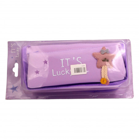 Estuche Estrella para lápices 2 Cierres (CONSULTA DISPONIBILIDAD Y PRECIO FINAL POR WHATSAPP)