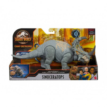 Dinosaurios Mattel Jurassic World Sound Strike medianos Sinoceratops